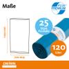 DEISS Premium Plus Heavy Duty Bin Bags, 100 m, 120 L view 3