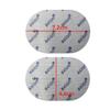 4 Oval TENS Electrode Pads Compatible for Panasonic TENS Machines - Pads for TENS EMS Devices - Size 70x50mm - axion Brand Quality view 3