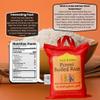 Asian Kitchen Ponni Boiled Rice 10-Pound Bag, 10lbs (4.54kg) Short Grain Par Boiled Rice ~ All Natural | Gluten Friendly | Vegan | Indian Origin | Export Quality view 2