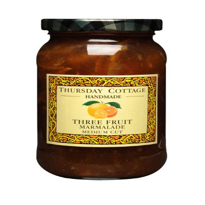 Thursday Cottage - Three Fruit Marmalade (Medium Cut) - 315g (Case of 6)