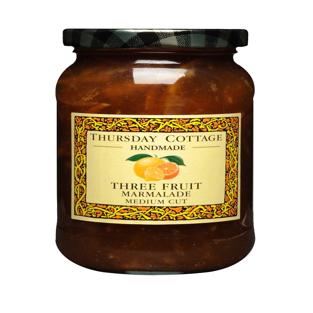 Thursday Cottage - Three Fruit Marmalade (Medium Cut) - 315g (Case of 6)