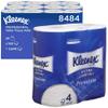 Kleenex Toilet Roll, 4-Ply Premium Quilted Toilet Paper, Soft, Flushable, FSC Certified, Luxury Bathroom Tissue, 24 Rolls x 160 Sheets (3,840 Sheets Total), model nr. 8484 view 1
