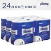 Kleenex Toilet Roll, 4-Ply Premium Quilted Toilet Paper, Soft, Flushable, FSC Certified, Luxury Bathroom Tissue, 24 Rolls x 160 Sheets (3,840 Sheets Total), model nr. 8484 view 2