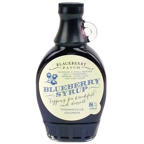 Blueberry Syrup 3 Ingredients - Blackberry Patch 8oz Bottle - Oprah's Favorite Things 2014, Small Batch & Handmade in Georgia, Perfect for Pancakes, Waffles and French Toast, Great