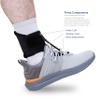 Boxia Drop Foot Support  Class 1 AFO Brace for Flaccid Paralysis/Foot Drop | Discreet Shoe-Compatible Design, Adjustable Strap | Adult Unisex Black Medium view 3