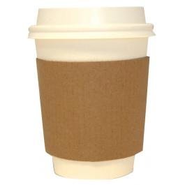 Go-Pak Kraft Coffee Clutch 8oz (23cl) - 1x1000