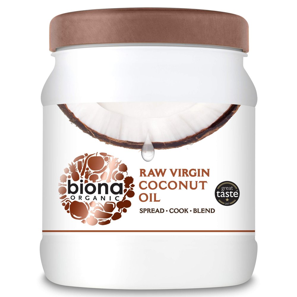 2 X Biona Organic Raw Virgin Coconut Oil 800 g