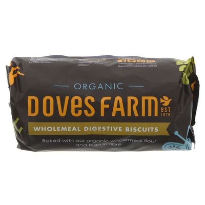(2 Pack) - Doves Farm - Organic Digestive Biscuits DF-DIG200 | 200g | 2 PACK BUNDLE