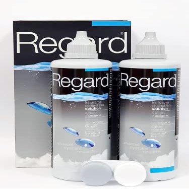 Regard Premium Cleaning Solution for Contact Lenses 2 x 355ml