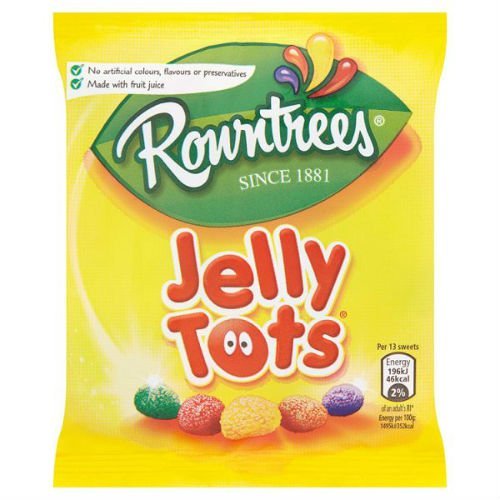 Rowntree's Jelly Tots 42g Case of 36