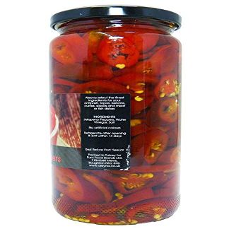 Aleyna - Sliced Red Jalapeos - 480g (Pack of 2)