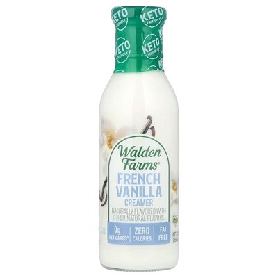 Walden Farms Near Zero French Vanilla Coffee Creamer, 355 ml, 12 oz.