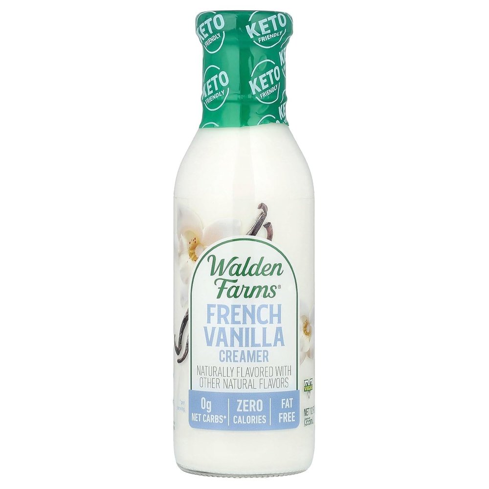 Walden Farms Near Zero French Vanilla Coffee Creamer, 355 ml, 12 oz.