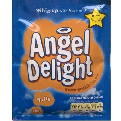 Birds Angel Delight Butterscotch Flavour 18 x 59gm Sachet