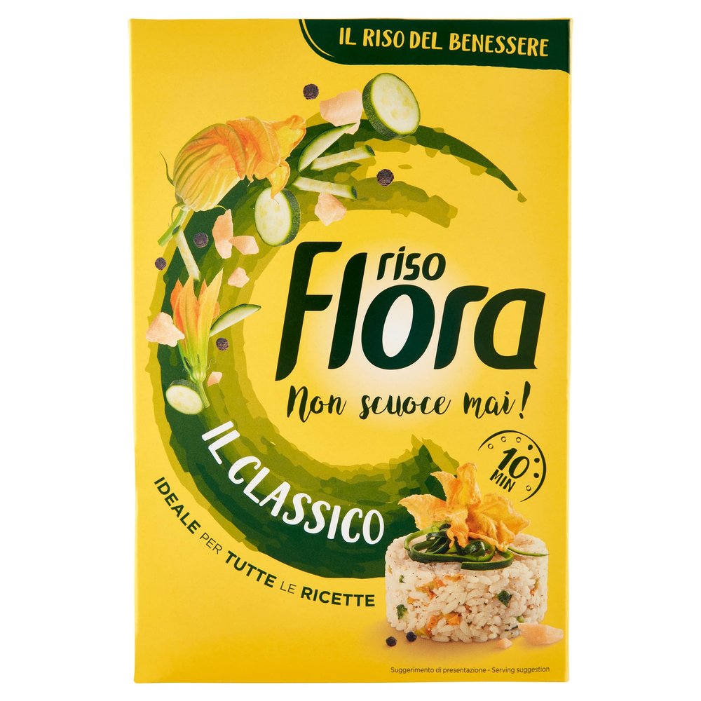 Flora - Classico, Riso 100% italiano - 1000 g