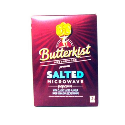 Butterkist Mircowave Salted Popcorn 3 Pack 210g