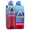 Lucozade Sport Body Fuel - Raspberry 4x500ml| Isotonic sports drink, with Electrolytes and Vitamin B3 | Still | Bursting with Flavour view 1