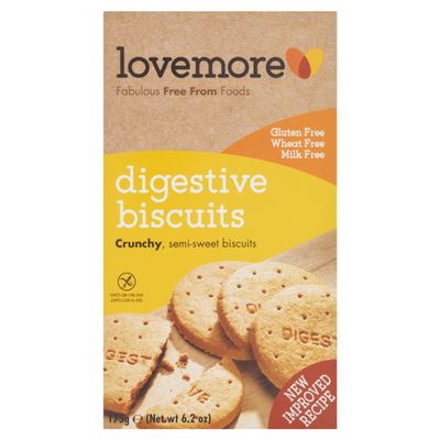 Lovemore Gluten Free Digestives 175g