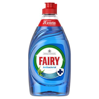 Fairy Antibacterial Eucalyptus Washing Up Liquid, 383 ml