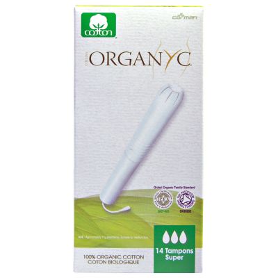 14 Super Organic Tampons Absorber Organyc Tampons