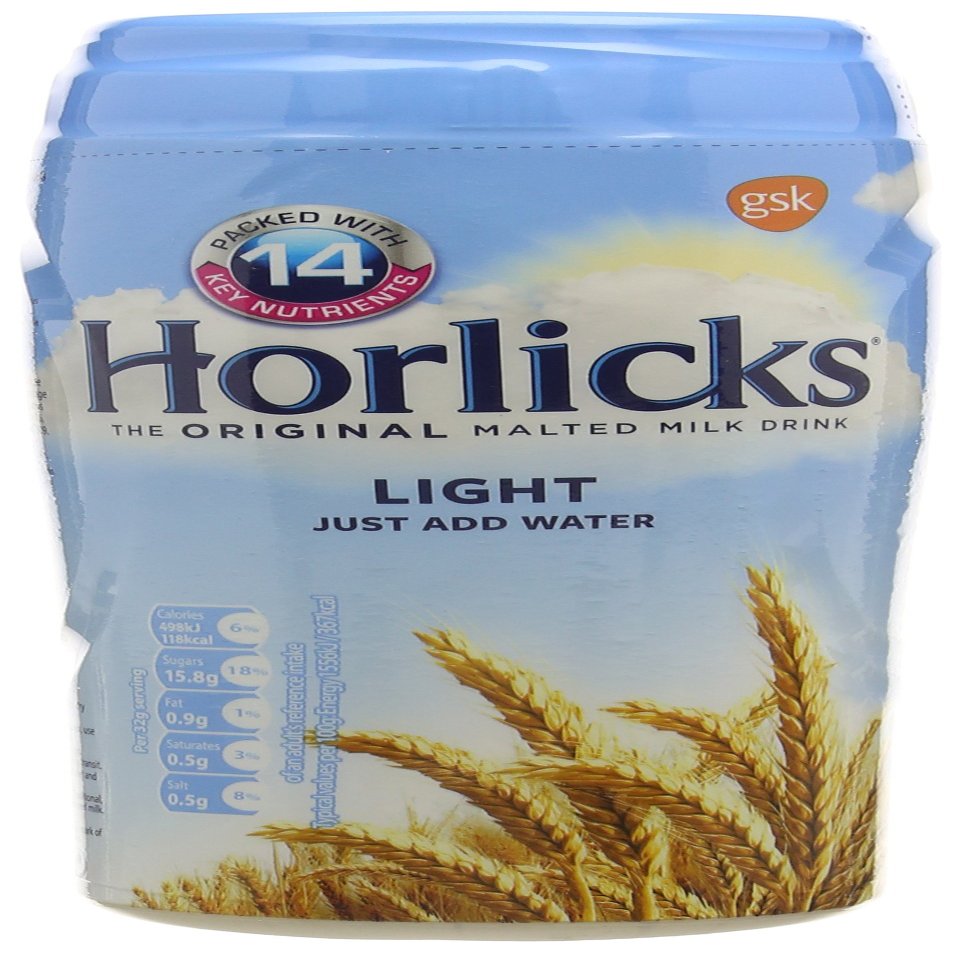 Horlicks The Original Malted Milk Drink Light, 500g