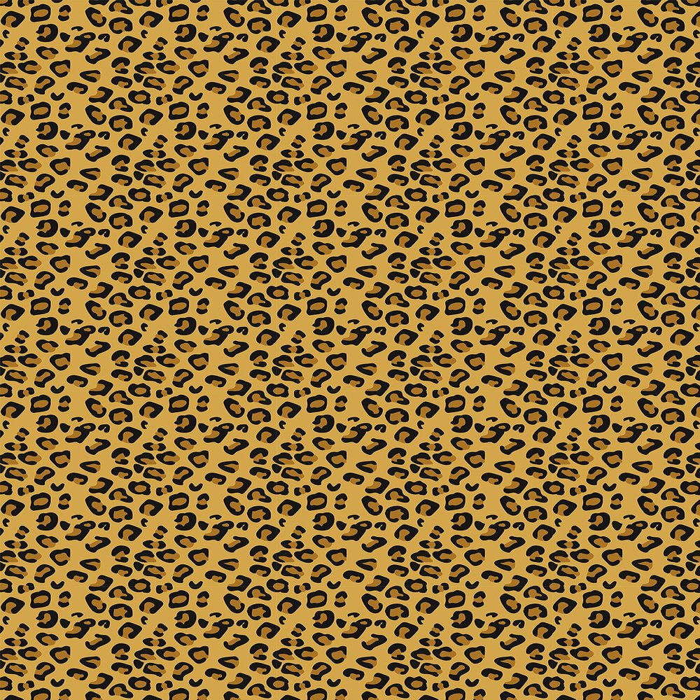 1 x A4 Printed Wallpaper Decor Icing Sheet of Leopard Animal Print Edible Cake Topper Decorated Sheet - Perfect for Decorating Larger Cakes