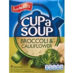 Batchelors Cup a Soup Broccoli & Cauliflower - 12 x 4 sachets