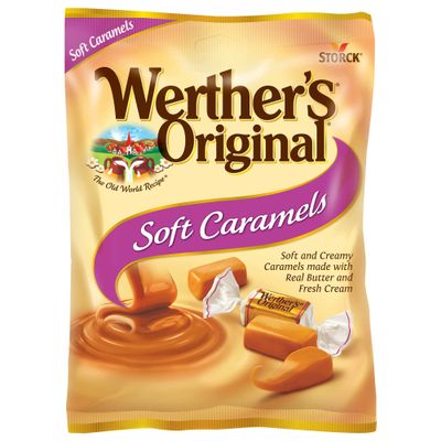 Werther's Original Soft Caramels, 4.51 Ounce (Pack Of 12)