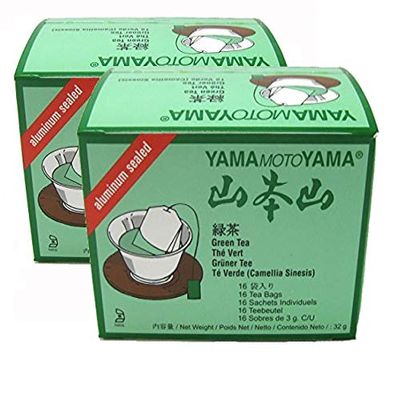 2 x Japanese (Sencha) Green Tea by YamaMotoYama - 16 Bags