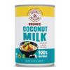 Coconut Merchant Organic Coconut Milk, 400ml x6 cans | for Curries, Soups, Sauces, Smoothies and Drinks | Vegan| Ethically Sourced | Drink It, Add it, Stir it | 400ml x6 view 1