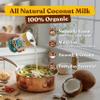 Coconut Merchant Organic Coconut Milk, 400ml x6 cans | for Curries, Soups, Sauces, Smoothies and Drinks | Vegan| Ethically Sourced | Drink It, Add it, Stir it | 400ml x6 view 2