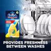 Finish Dishwasher Freshener Lemon & Lime | Duo Pack - 2 x 5ml | Lasts upto 60 Washes each | 2 x 60 washes - Lasts upto 120 washes | With 5X Power Action view 4