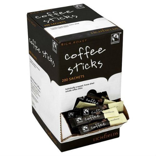 Lichfields Rich Roast Coffee Sticks 200 Sachets