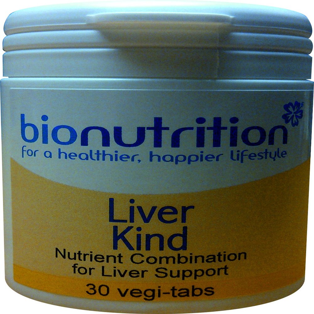 Bio Nutrition Liver Kind Multivitamin : One-A-Day : 30 vegi-tabs