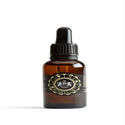Dear Barber BEARD OIL 30ml  Light & Non-Greasy  Conditions Dry, Brittle Hair  Nourishes Skin  Argan, Almond & Coconut Oils  Easy Application Pipette