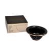 Shaving Bowl, Black Porcelain With Silver Rim view 1