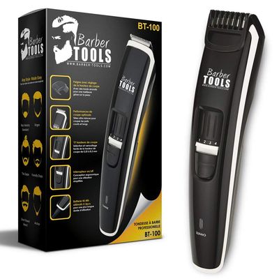 Beard Trimmer BT100 Pro - Professional Beard Trimmer specifically Designed for Beard Maintenance  BARBER TOOLS 