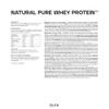 Bulk Natural Pure Whey Protein Concentrate, No Artificial Sweetners, Chocolate, 500 g, Packaging May Vary view 3