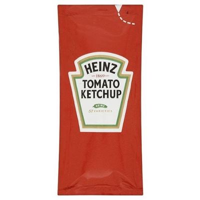 150 Heinz Tomato Ketchup Individual Sachets
