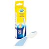 Scholl Hard Skin Dual Action Foot File - Hard Skin Removal and Rough Skin Smoothing for Soft Feet, Double-Sided with Coarse and Fine Sides, Extendable Soft Grip Handle, Washable & Reusable, 1 Unit view 1