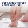 Scholl Hard Skin Dual Action Foot File - Hard Skin Removal and Rough Skin Smoothing for Soft Feet, Double-Sided with Coarse and Fine Sides, Extendable Soft Grip Handle, Washable & Reusable, 1 Unit view 2
