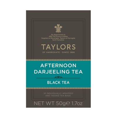 Taylors of Harrogate Afternoon Darjeeling Tea, 20 Tea Bags, 50 g