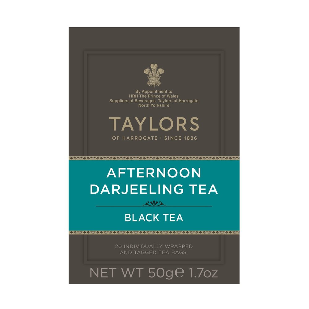 Taylors of Harrogate Afternoon Darjeeling Tea, 20 Tea Bags, 50 g