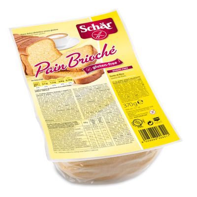 SCHAR-PAN BRIOCHE S/GLUT 370G