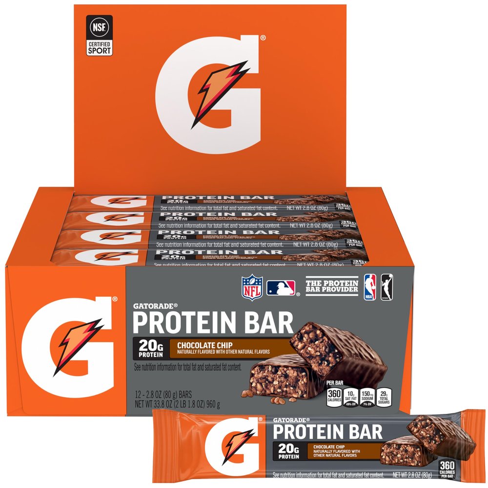 Gatorade Whey Protein Bar Chocolate CHIP 80g (1 bar)