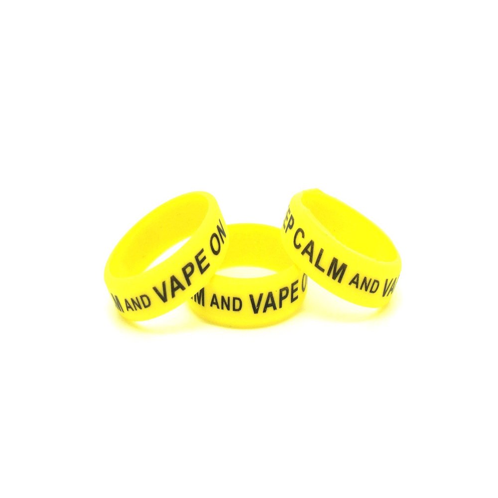 3 x Vape Bands (Yellow)