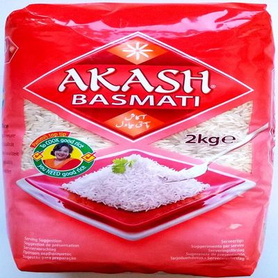Akash Basmati Rice - 1 x 2kg