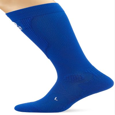 ZEROPOINT Compression Stockings Intense Socks, Blue (Dark Blue), M2 (shoe size 42-44 / ankle circumference 23-25cm / calf circumference 37-42cm)
