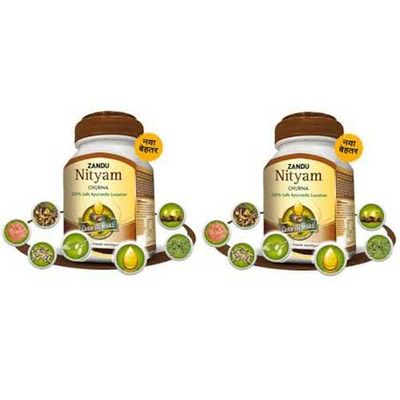 2 X Zandu Nityam Churna - 50gm