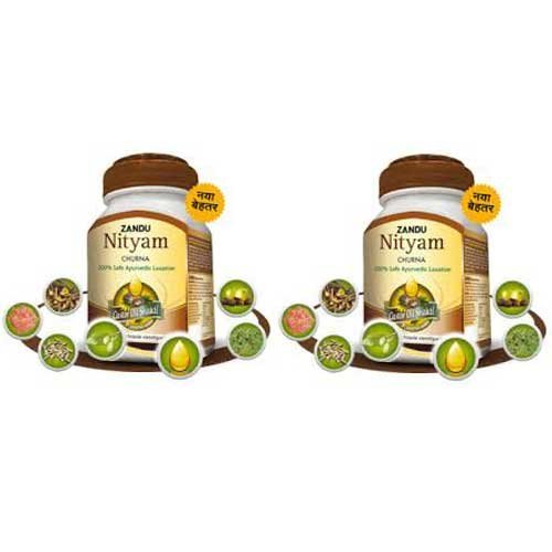 2 X Zandu Nityam Churna - 50gm